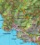 Cinque Terre 1:35 000. Mapa turystyczna 2450 wydawnictwa Kompass. Fragment 1