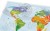 Świat. Mapa interaktywna Travel Map Kids Animal. Fragment 2