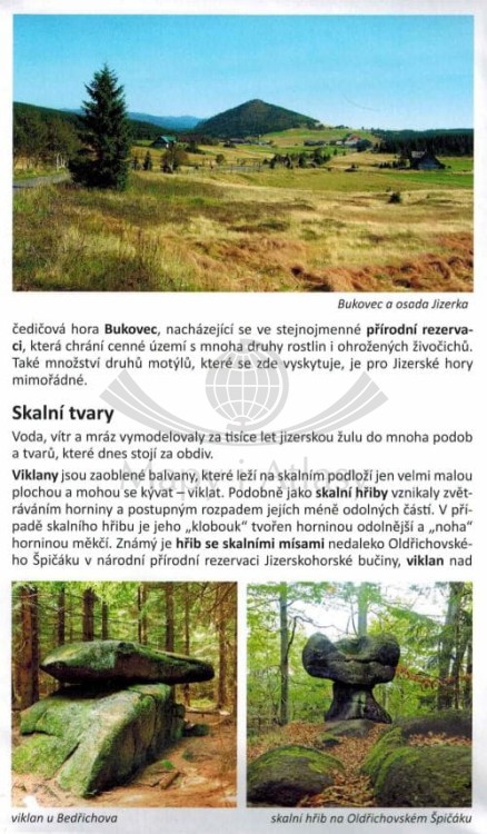 Góry Izerskie 1:40 000. Mapa turystyczna wydawnictwa Kartografie HP. Informator