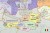 Austria 1:620 000. Mapa kodowa w ramie drewnianej wydawnictwa Stiefel. Fragment 4