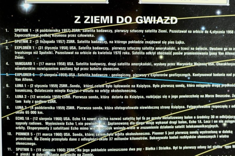 Układ słoneczny w obrazkach. Mapa ścienna. Fragment 1