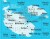 Malta i Gozo  mapa turystyczna 235 wydawnictwa  Kompass. Zasięg