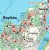 Malta i Gozo  mapa turystyczna 235 wydawnictwa  Kompass. Fragment 1