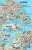 Malta i Gozo  mapa turystyczna 235 wydawnictwa  Kompass. Fragment 2