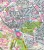 Rzym i Watykan 1:15 000. Laminowany plan miasta wydawnictwa ExpressMap. Fragment 2