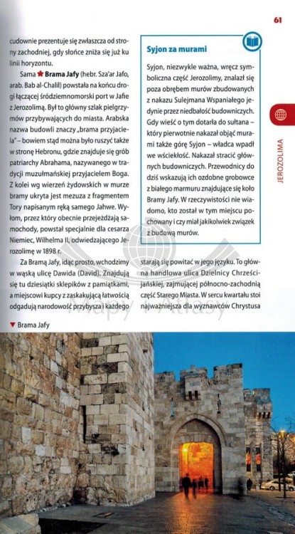 Izrael. Przewodnik wydawnictwa Bezdroża. Przykładowa strona 2