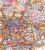 Klagenfurt am Worthersee. Mapa/ Plan miasta wydawnictwa Freytag & Berndt. Fragment