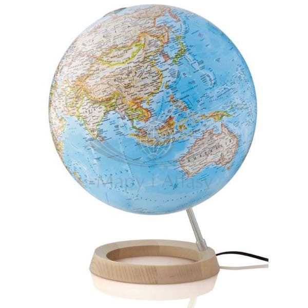 Globus Neon 30 cm. Wersja klasyczna. Podświetlany. National Geographic