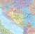 Europa 1:2 500 000. Mapa kodowa. Wersja magnetyczna wydawnictwa Eko-Graf. Fragment 1
