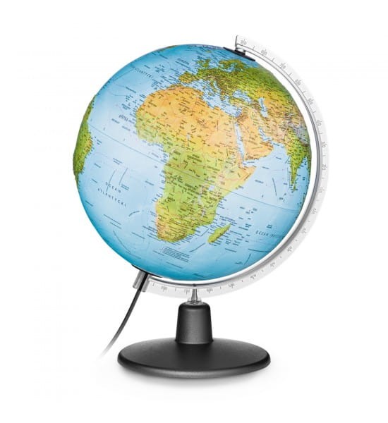 Globus Frost Relief 30 cm. Plastyczny, podświetlany. Polskie napisy. Producent: Nova Rico. Cały 1