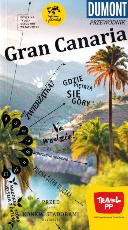Gran Canaria. Przewodnik z mapą wydawnictwa Dumont. Okładka