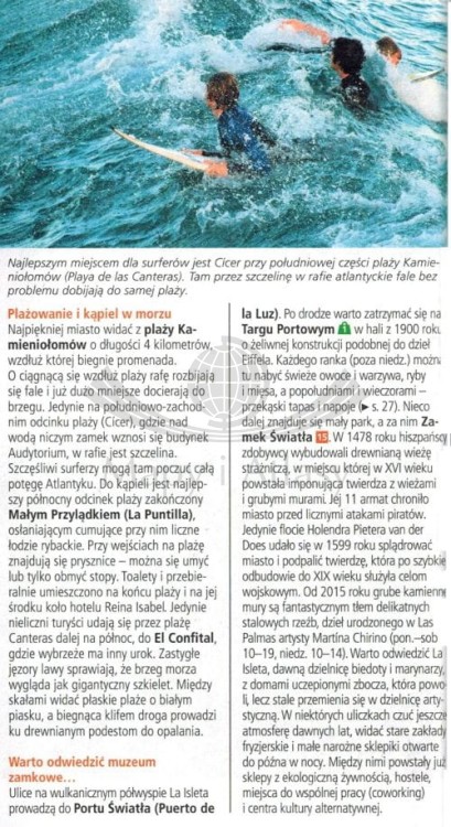 Gran Canaria. Przewodnik z mapą wydawnictwa Dumont. Przykładowa strona 2
