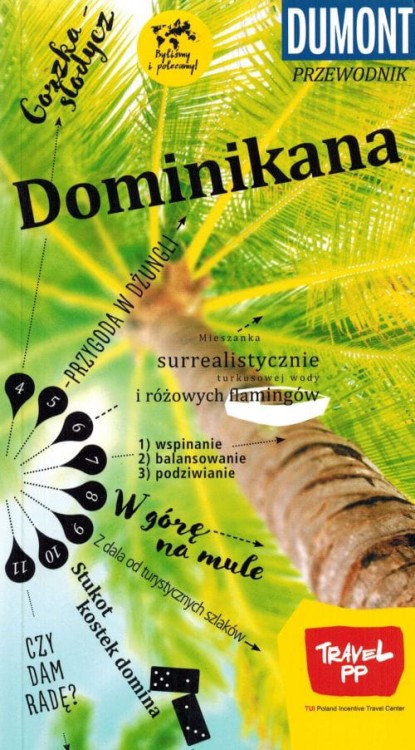 Dominikana. Przewodnik z mapą wydawnictwa Dumont. Okładka