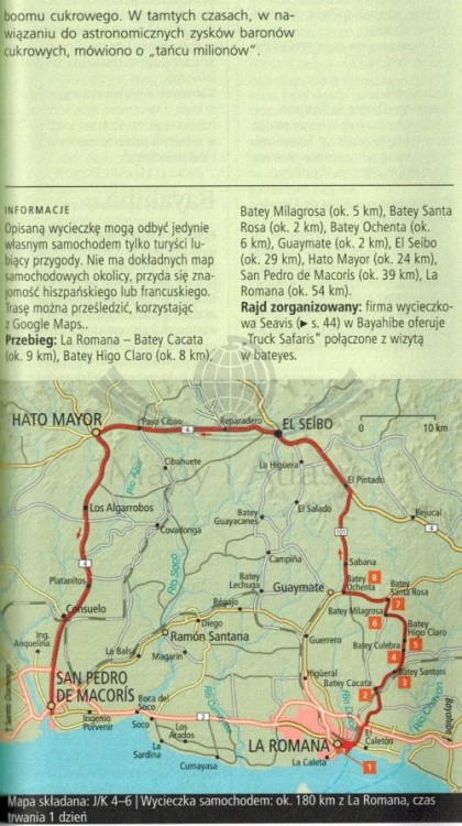 Dominikana. Przewodnik z mapą wydawnictwa Dumont. Przykładowa strona 2
