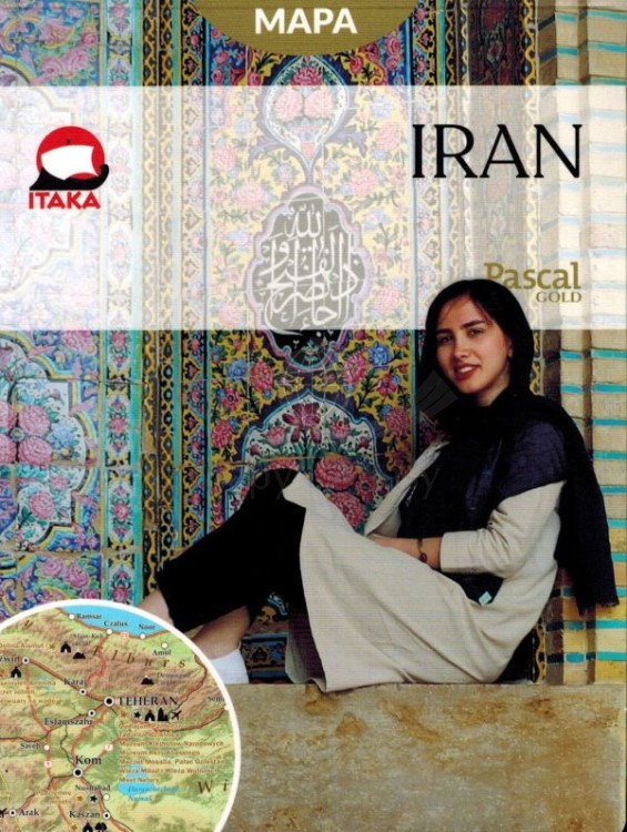 Iran. Przewodnik z mapą wydawnictwa Pascal z serii GOLD. Mapa - okładka