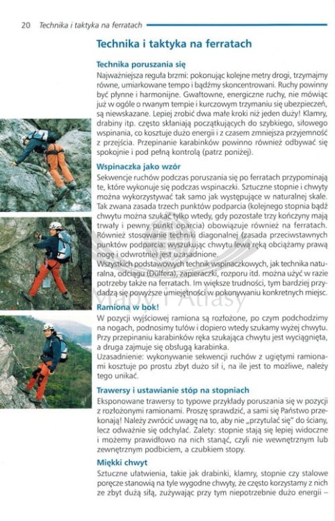 Ferraty Alp Austriackich. Tom II. Przewodnik wydawnictwa Sklep Podróżnika. Przykładowa strona 1