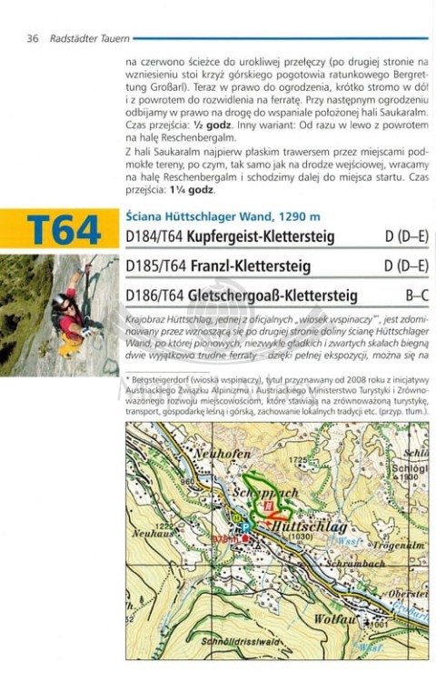 Ferraty Alp Austriackich. Tom II. Przewodnik wydawnictwa Sklep Podróżnika. Przykładowa strona 2