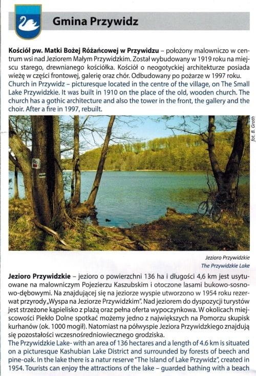 Powiat Gdański 1:50 000. Mapa turystyczna wydawnictwa BiK. Informator 2