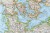 Niemcy 1:1 375 000. Mapa ścienna wydawnictwa National Geographic. Fragment 6