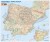 Hiszpania i Portugalia 1:1 000 000. Mapa ścienna drogowa i kodowa. Całość