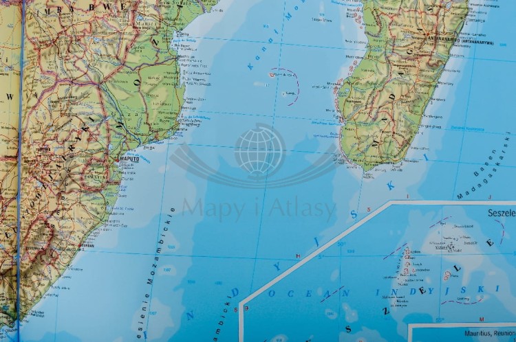 Encyklopedyczny atlas świata wydawnictwa Demart. Przykładowy fragment strony 2