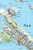 Cres, Losinj, Krk, Rab. Mapa samochodowo-turystyczna wydawnictwa Freytag & Berndt. Fragment 2