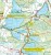 Dolina Baryczy. Stawy Milickie. Część wschodnia i zachodnia. Zestaw 2 map turystycznych wydawnictwa Galileos. Mapa 1 - fragment 2