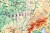 Europa 1:4 500 000. Naklejka, mapa ścienna. Fizyczna (ogólnogeograficzna). Producent: Piętka. Fragment 6