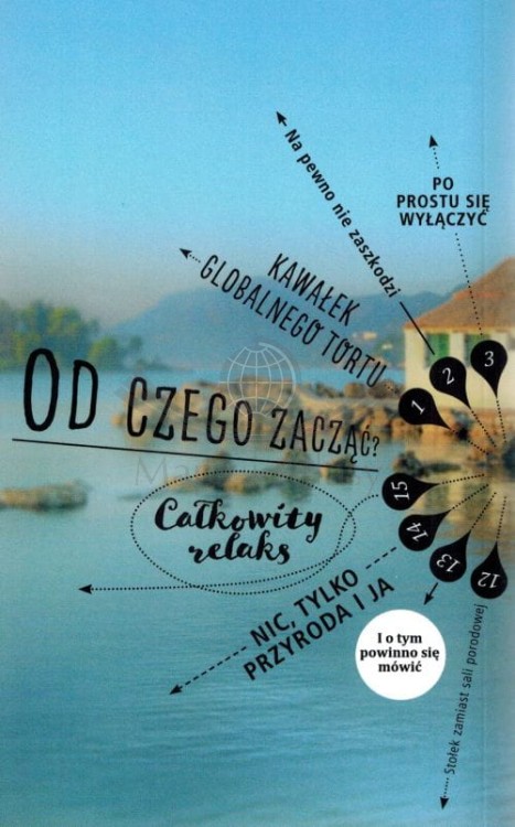 Korfu. Przewodnik z mapą wyspy wydawnictwa Dumont. Okładka tył