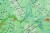 Polska mapa fizyczna, geograficzna w formie naklejki. Wersja STRONG. Skala 1:500 000 Producent: Piętka.Fragment 2