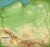 Polska mapa fizyczna z efektem 3D w formie naklejki. Wersja STRONG. Skala 1:750 000 Producent: Piętka. Cała mapa