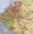Europa 1:3 000 000. Mapa ścienna polityczno-drogowa wydawnictwa Eko-Graf. Fragment 4