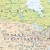 Ameryka Północna. Naklejka, mapa ścienna MIDI. Polityczna. Producent: Piętka. Fragment 1