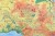 Afryka 1:9 100 000. Naklejka, mapa ścienna. Fizyczna. Producent: Piętka. Fragment 5