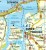 Pobrzeże Szczecińskie 1:150 000. Mapa turystyczna / Plan miast wydawnictwa BiK. Fragment 1