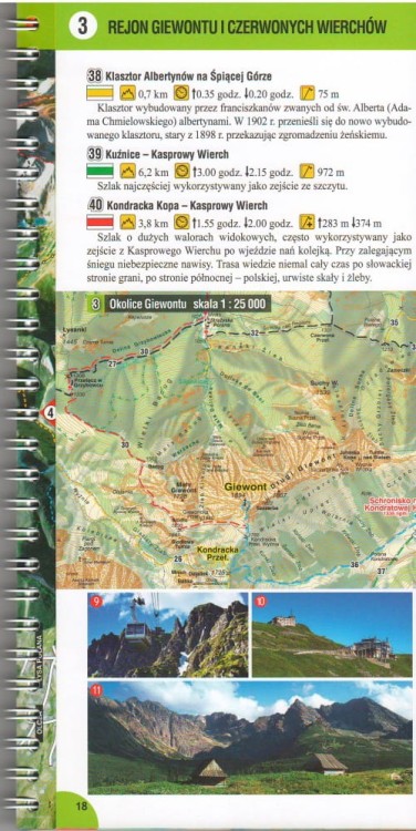 Tatry Polskie i Słowackie. Atlas przestrzenny wydawnictwa WiT. Przykładowa strona 1