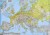 Europa 1:2 600 000. Arkusz, mapa ścienna drogowo-fizyczna. Producent: Freytag&Berndt