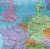 Europa 1:6 000 000. Mapa polityczna w wersji do wpinania wydawnictwa Freytag & Berndt. Fragment 2
