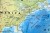 Świat 1:35 842 000. Arkusz, mapa ścienna fizyczna wydawnictwa National Geographic. Fragment 4