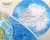 Świat 1:35 842 000. Arkusz, mapa ścienna fizyczna wydawnictwa National Geographic. Fragment 9