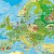 Świat Młodego Odkrywcy. Arkusz, mapa ścienna dla dzieci. Producent: ArtGlob. Fragment 3