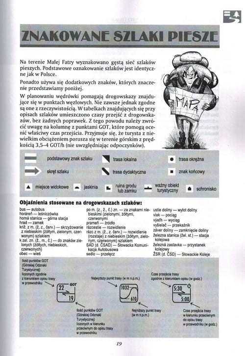 Mała Fatra i okolice. Przewodnik wydawnictw TD Mapy. Przykładowa strona 1