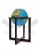 Globus Cross Blue 50 cm. Fizyczny i polityczny, podświetlany. Producent: Nova Rico. Całość