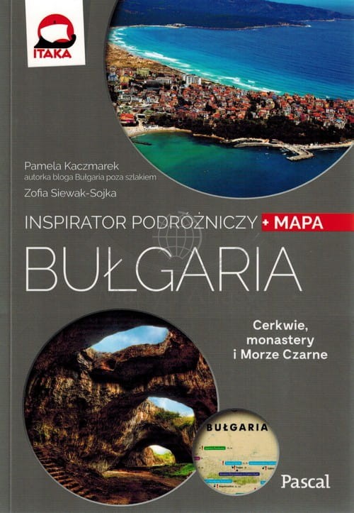 Bułgaria. Inspirator Podróżniczy. Przewodnik + mapa wydawnictwa Pascal. Okładka