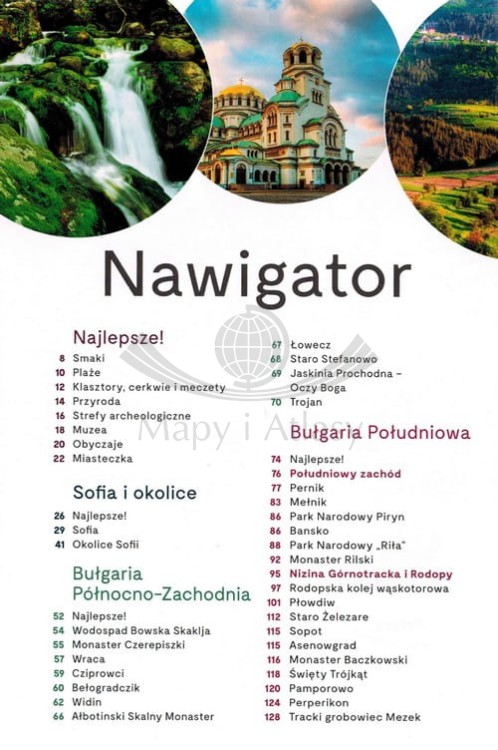 Bułgaria. Inspirator Podróżniczy. Przewodnik + mapa wydawnictwa Pascal. Spis treści 1