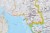 Bliski Wschód. Mapa polityczna w ramie drewnianej. Wydawnictwo: National Geographic. Fragment 6