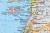 Bliski Wschód. Mapa polityczna w wersji magnetycznej. Wydawnictwo: National Geographic. Fragment 3