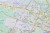 Warszawa 1:22 500. Mapa w wersji do wpinania. Producent: Jokart. Fragment 4