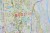 Warszawa 1:22 500. Mapa w wersji do wpinania. Producent: Jokart. Fragment 5