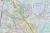 Warszawa 1:22 500. Mapa w wersji magnetycznej. Producent: Jokart. Fragment 2